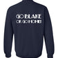 GO BLAKE OR GO HOME Gildan Crewneck Sweatshirt