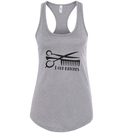 I Cut Bitches Women's Racerback Tank