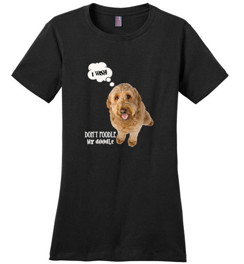 Don't Poodle My Doodle Women's Short Sleeve