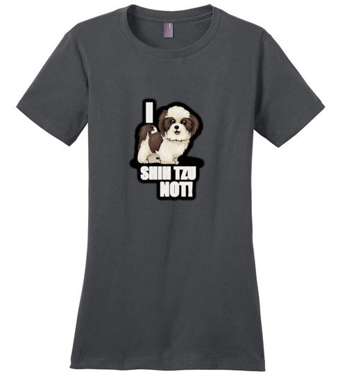 I Shih Tzu Not Women's Short Sleeve