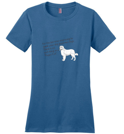 Puppy Cut Women's Short Sleeve