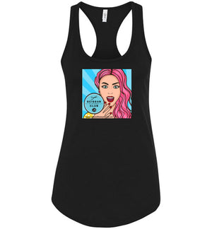 Scissor of the Month Club Women's Racerback Tank