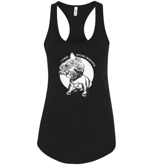 I Make Bitches Beautiful Women's Racerback Tank