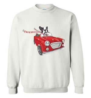Holiday Driving Doggo Pullover