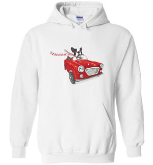 Holiday Driving Doggo Hoodie
