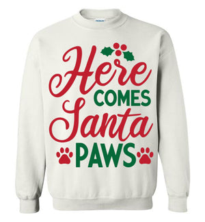 Here Comes Santa Paws Pullover