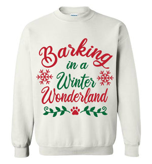 Barking in a Winter Wonderland Pullover