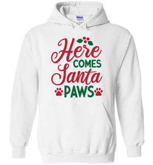 Here Comes Santa Paws Hoodie